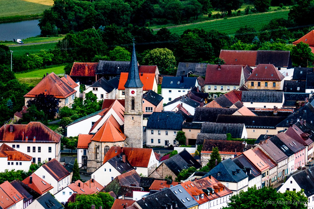 Foto: Martin Zehrer - Die Evengelische Kirche von Neustadt am Kulm 