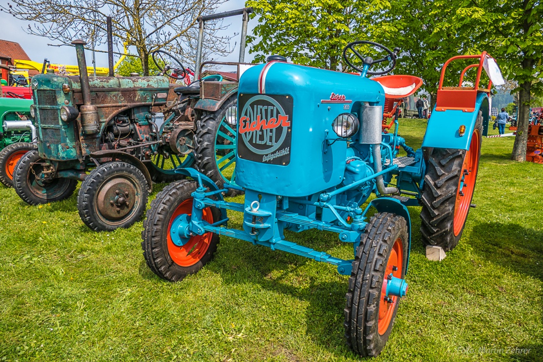 Foto: Martin Zehrer - Eicher Diesel luftgekühlt... gesehen beim Bulldogtreffen in Kirchenpingarten... 