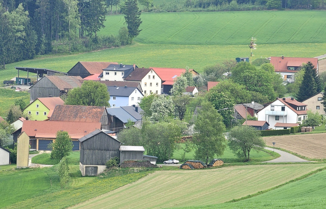Das wunderschöne Dorf Godas am 5. Mai 2026