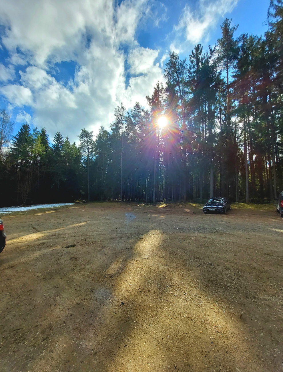 Foto: Martin Zehrer - Vormittags, am Wanderparkplatz zum Waldnaabtal. Leider war die Hütte unten geschlossen.<br />
Wir reisten dann weiter zur Himmelsleiter bei Tirschenreuth. :-) 