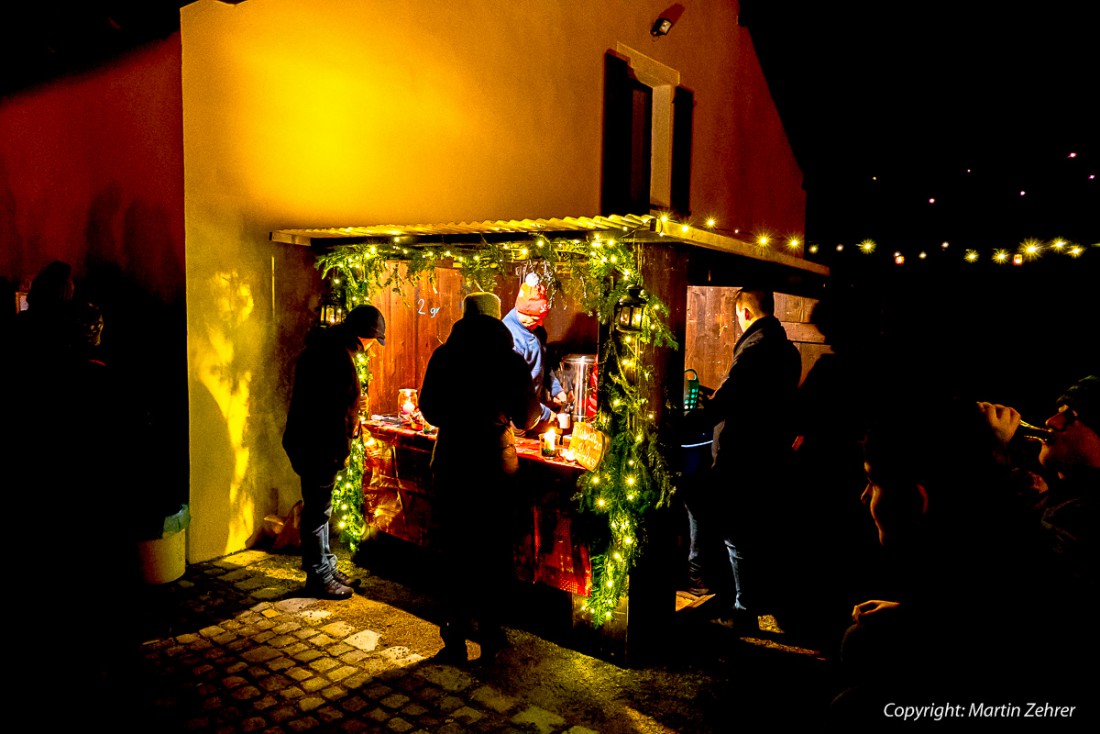 Foto: Martin Zehrer - An Glühwein gabts auch in der Rauhnacht 