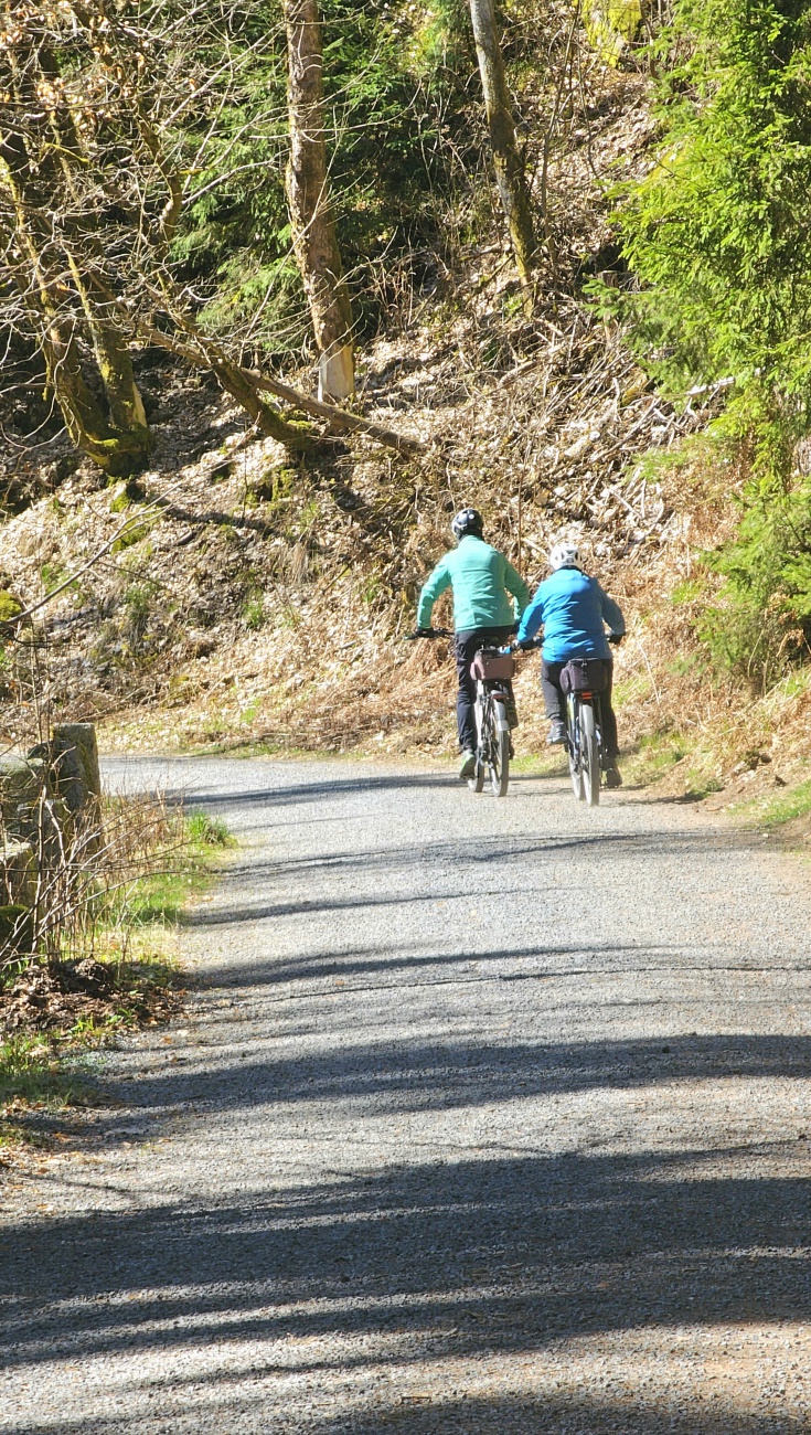 Mit dem Rad durchs wunderschöne Waldnaabtal wandern... 