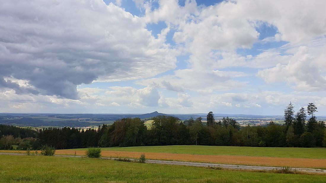 Foto: Martin Zehrer - Der Blick zurück, ins kemnather Land ;-) 