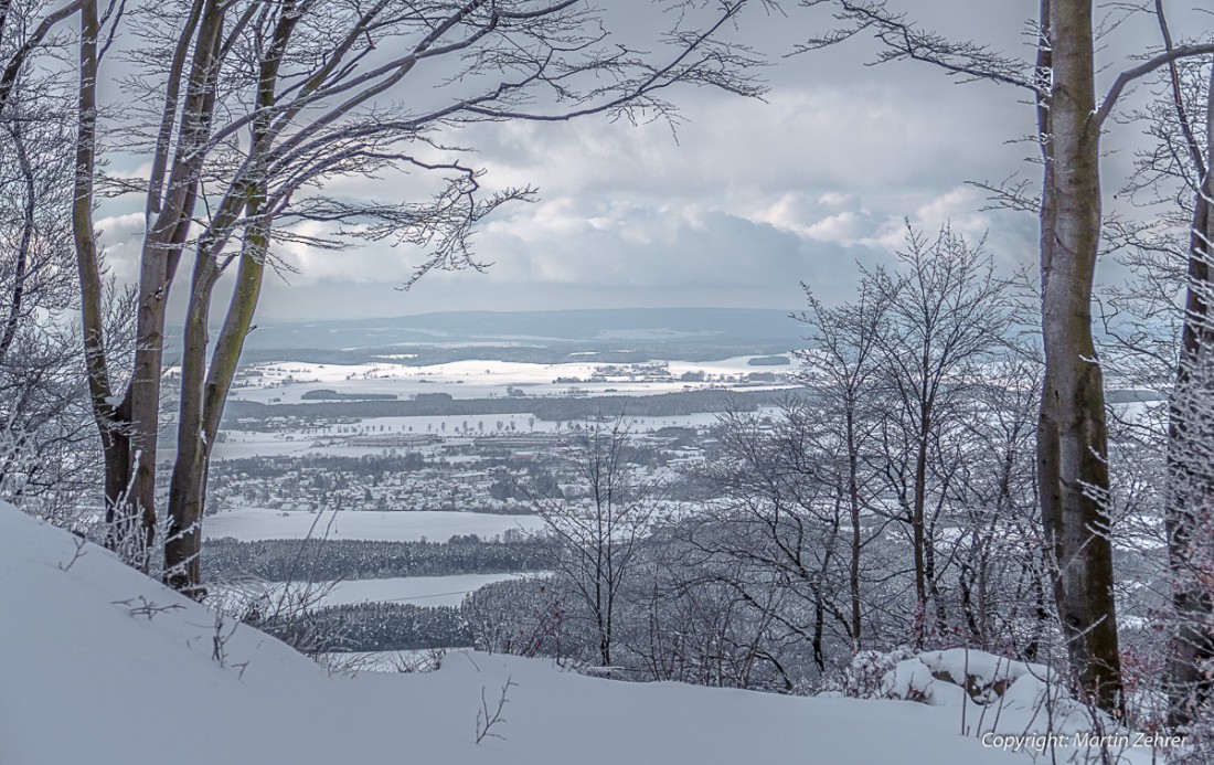 Foto: Martin Zehrer - Kemnather Land im Winter - Vom Armesberg aus gesehen. 17. Januar 2016 