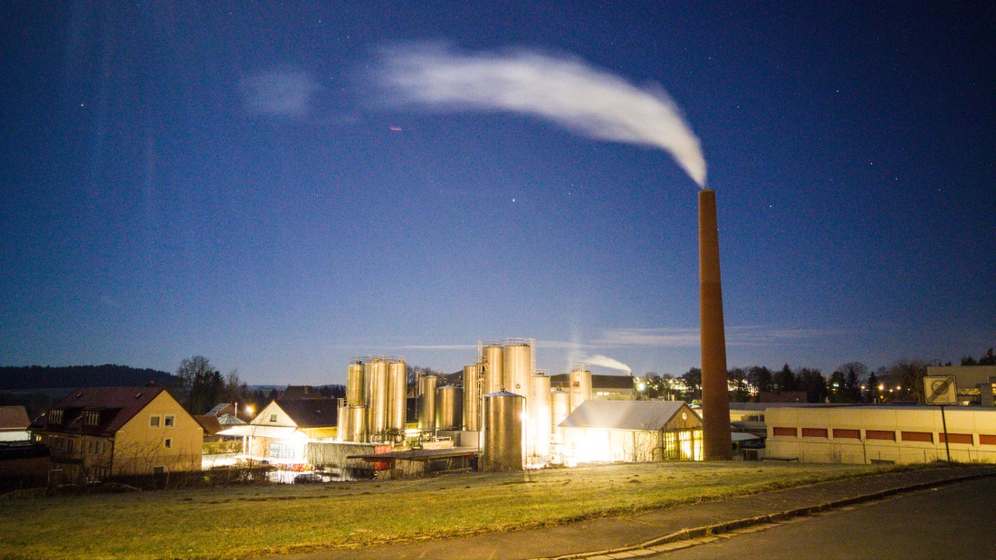 Foto: Martin Zehrer - Milchhof bei Nacht...  