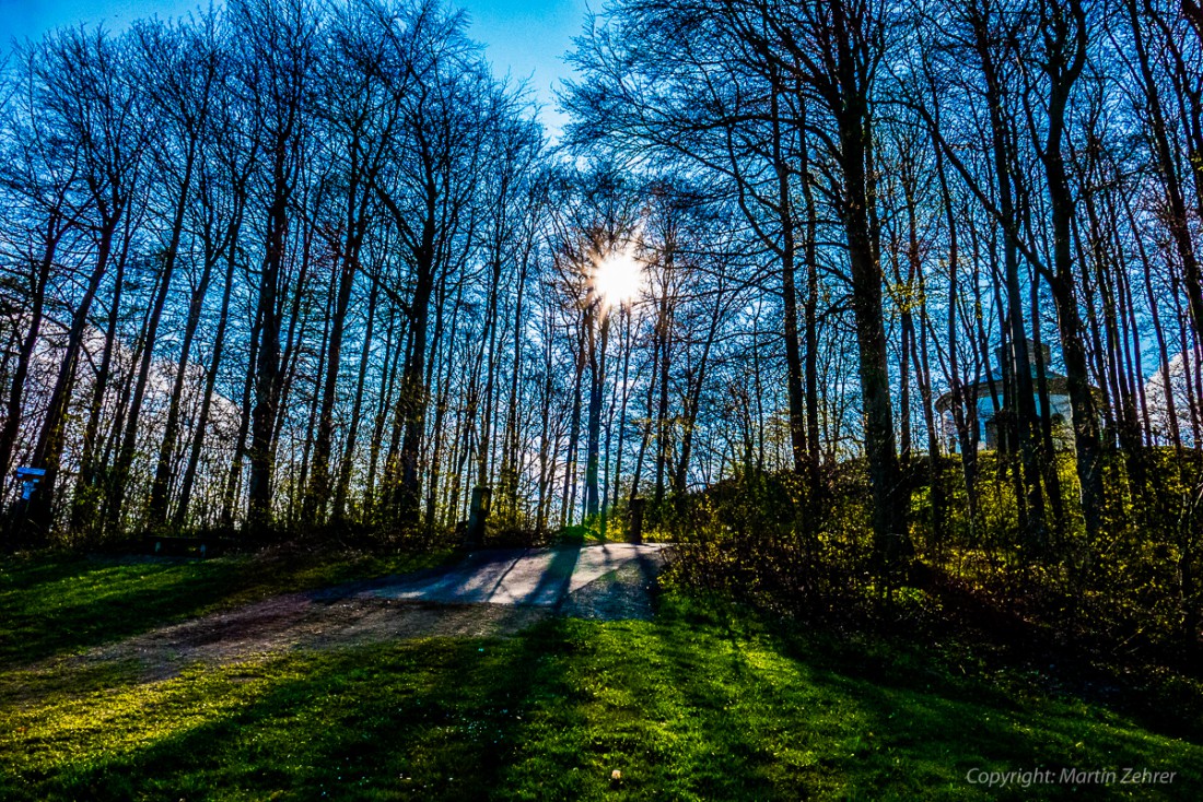 Foto: Martin Zehrer - Lichterspiel nach Feierabend auf dem Armesberg am Mesnerhaus 