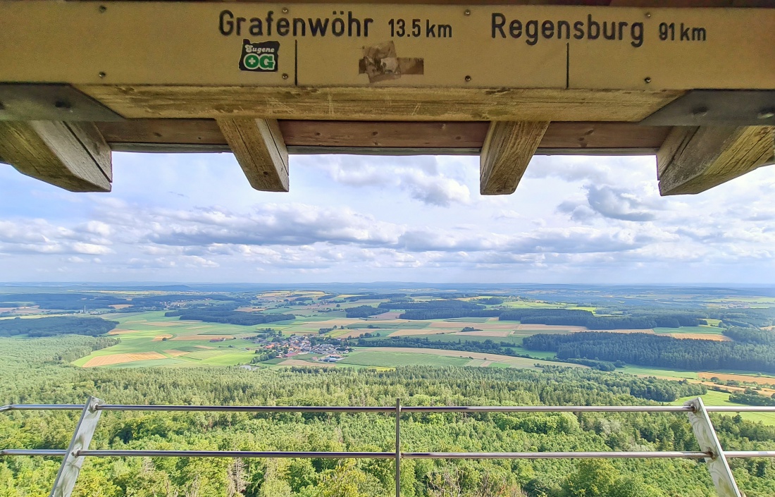 Foto: Jennifer Müller - Einmal Rundum-Blick vom Rauhen Kulm. Wunderschöne Heimat! 