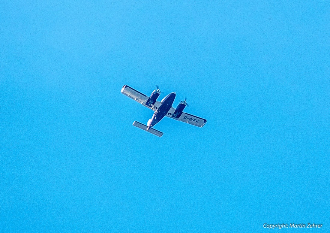 Foto: Martin Zehrer - D-GIFK - So lautet die Kennung dieses Flugzeuges, dass gerade über Marktredwitz fliegt ;-) 