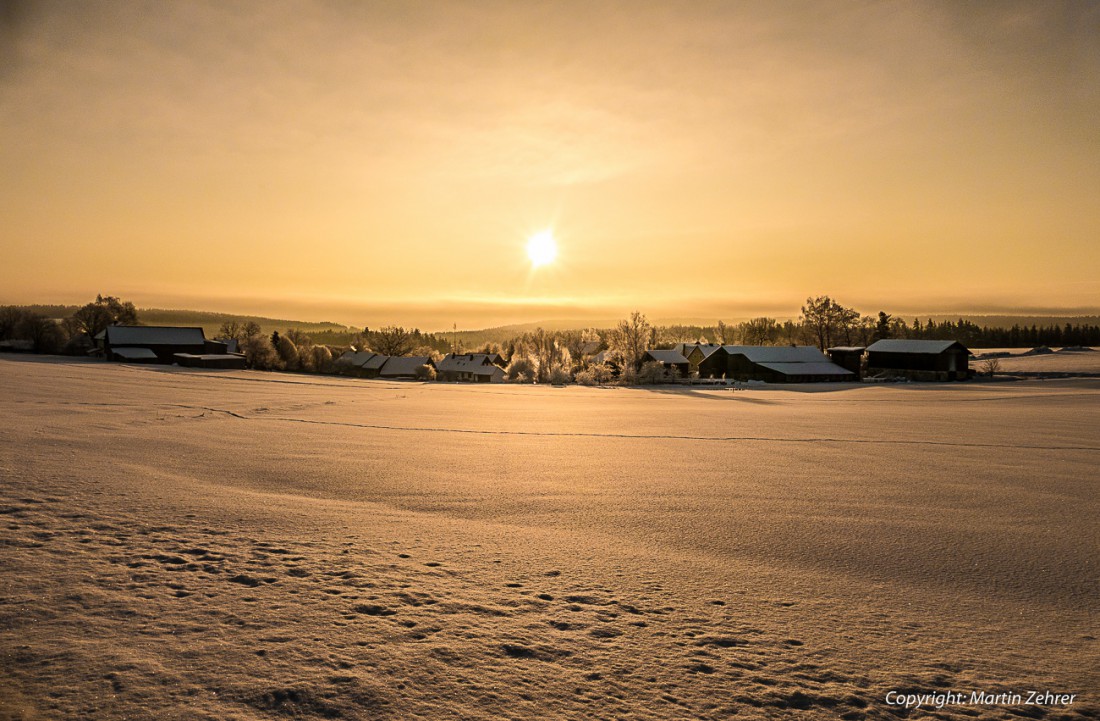 Foto: Martin Zehrer - Nimm ihn mit - herrlicher Sonnenaufgang! 