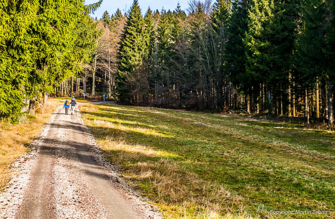 Foto: Martin Zehrer - Tatsächlich kam die Sonne heraus und wärmte ein wenig - 27.12.2015 - Ein herrliches Wetter zum Wandern ;-) 