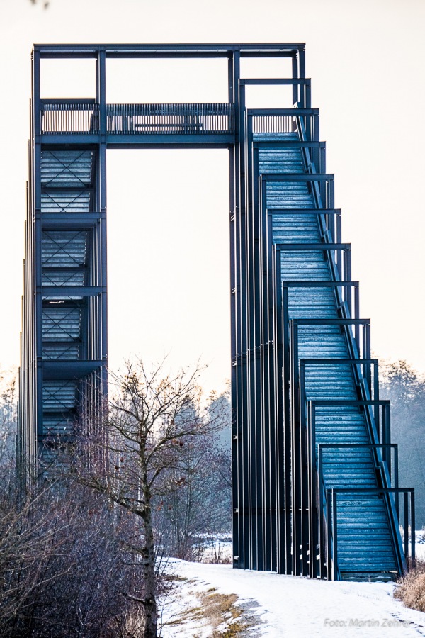 Foto: Martin Zehrer - Himmelsleiter im Winter... Brrrrrrrrr kaaaalllt... 