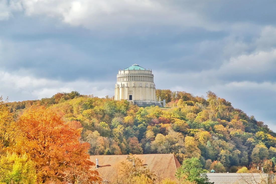 Foto: Jennifer Müller - Unser Samstags-Ausflug zur Befreiungshalle. Hoch über Kelheim thront sie und lädt ein zum Hochwandern... 