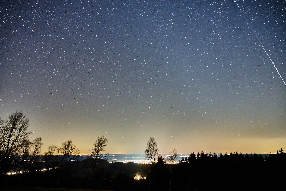 Foto: Martin Zehrer - Sternenmeer übern Kemnather Land...<br />
<br />
Milliarden von Himmelskörpern sind da oben unterwegs... :-) 