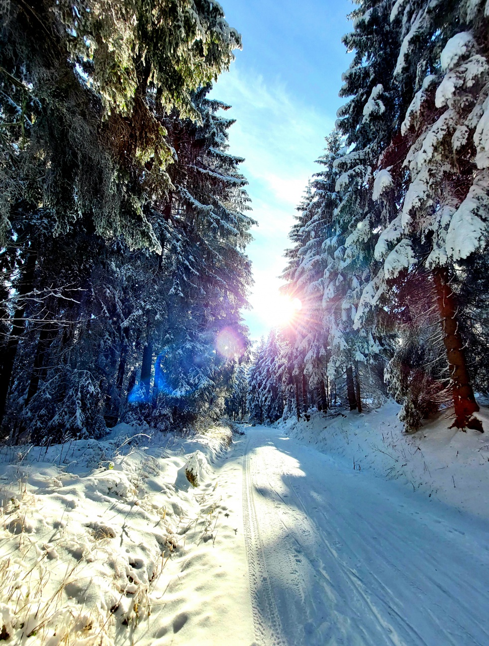 Foto: Martin Zehrer - Winter-Wanderung zur Kösseine hoch... 
