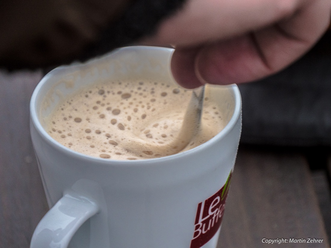 Foto: Martin Zehrer - Milch-Kaffee auf dem Dach... 