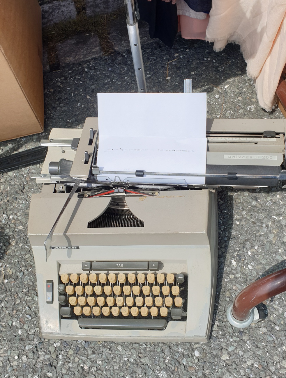 Foto: Martin Zehrer - Schreibmaschine... 