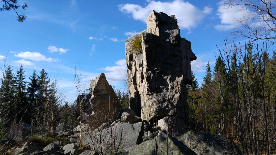 Foto: Martin Zehrer - Felsformation am Felsenmeer im Steinwald 