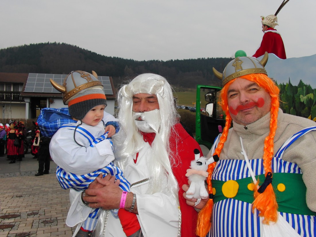 Foto: Martin Zehrer - Wikinger - Faschingszug in Waldeck 