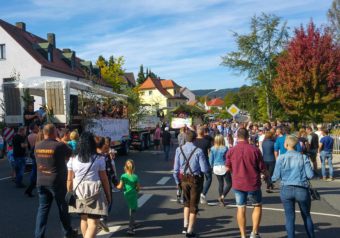 Foto: Martin Zehrer - Kirwa-Zug in Erbendorf... 22.9.2019 