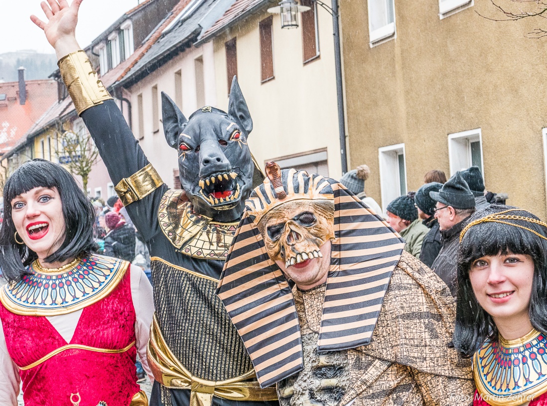 Foto: Martin Zehrer - Gaudi, Gaudi, Gaudi!!! Faschingszug des WCV durch Waldeck am 11. Februar 2018!  