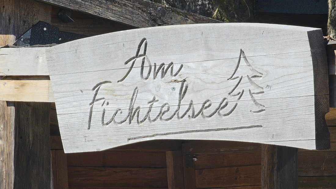 Am Fichtelsee - einfach mal rumwandern...