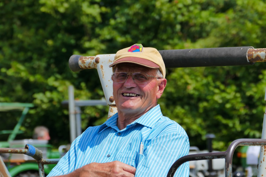 Foto: Martin Zehrer - Gottlieb war auch beim Oberwappenöster Bulldogtreffen 2015 dabei. 