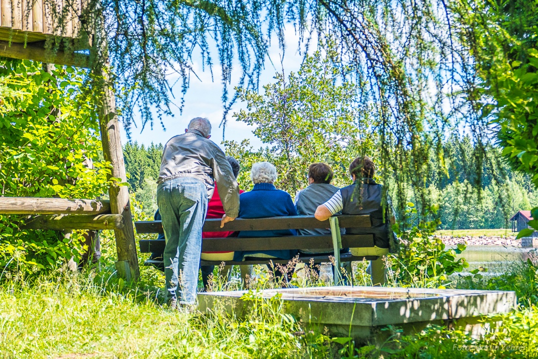 Foto: Martin Zehrer - Einfach mal den Fichtelsee genießen... 