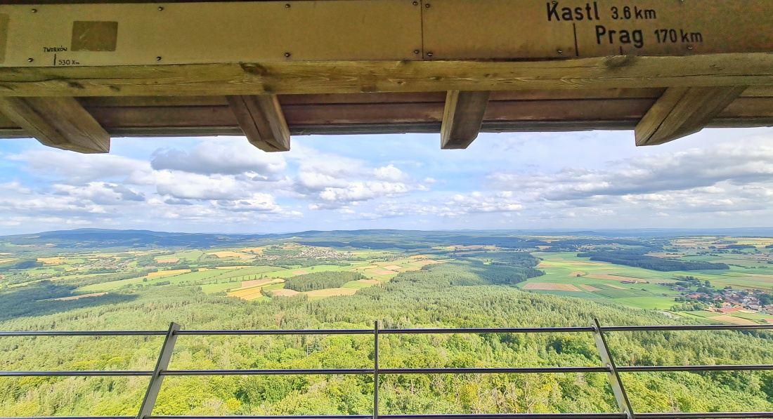 Foto: Jennifer Müller - Einmal Rundum-Blick vom Rauhen Kulm. Wunderschöne Heimat! 