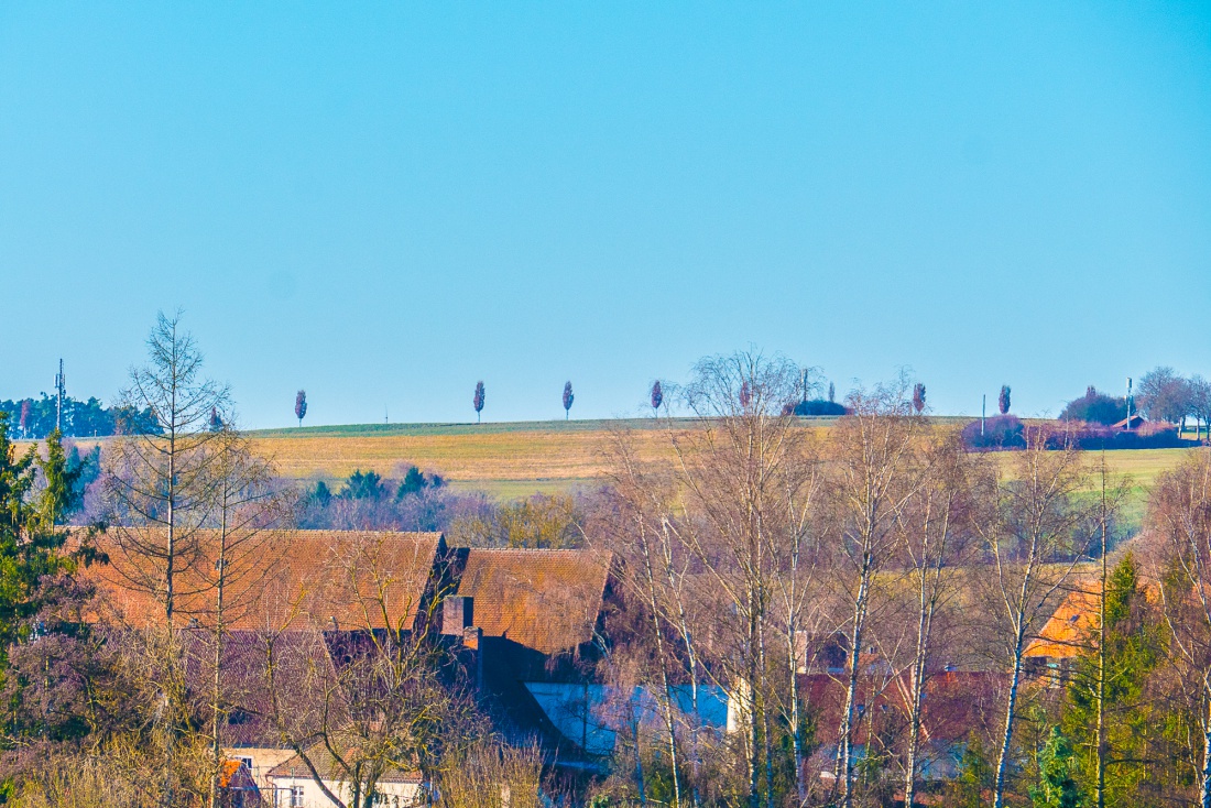 Foto: Martin Zehrer - Der Blick aus Richtung Anzenstein, &uuml;ber Kemnath hinweg, zum L&auml;ufer hinauf... 