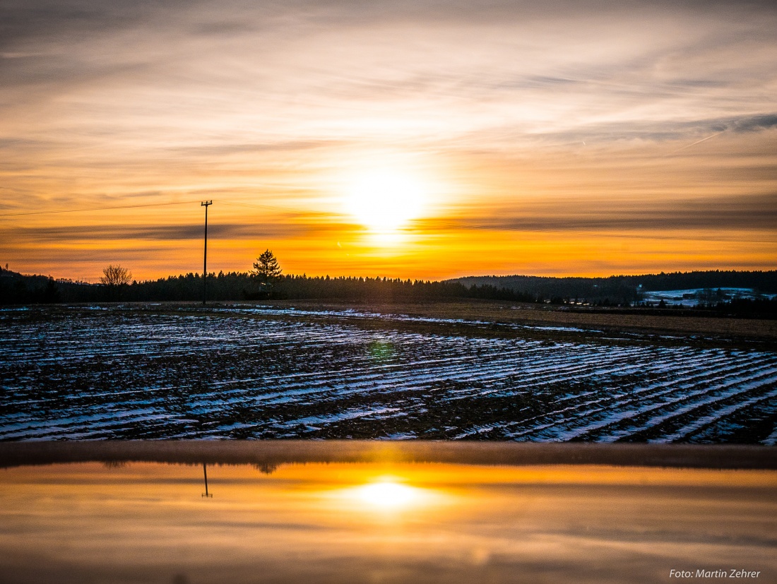 Foto: Martin Zehrer - Sonnenuntergang x 2... 
